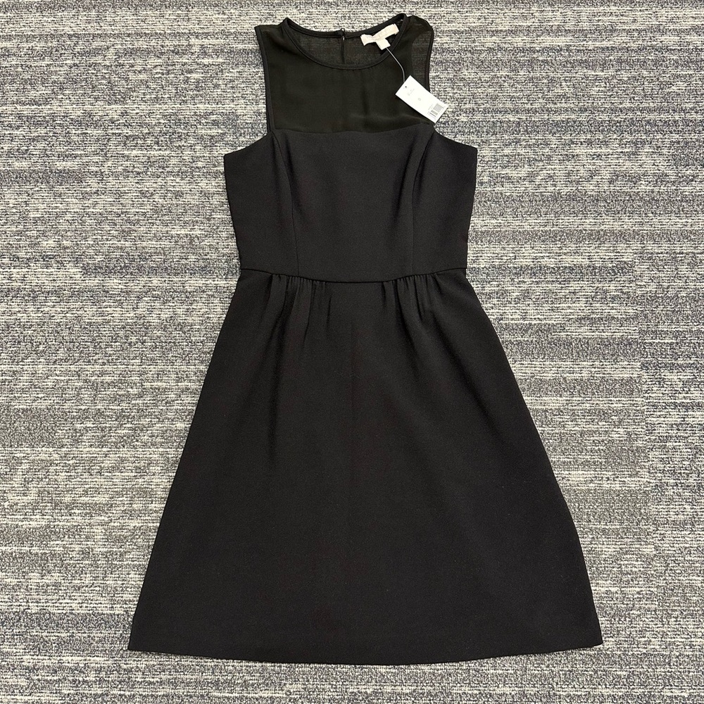 Banana Republic Black Sleeveless A-Line Dress